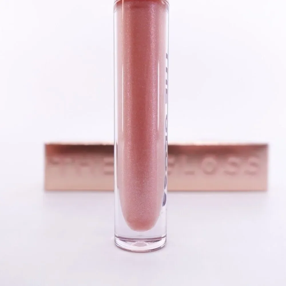 Jeffree Star Cosmetics The Lip Gloss Mouthful Nude Sheer Shimmer Gold New